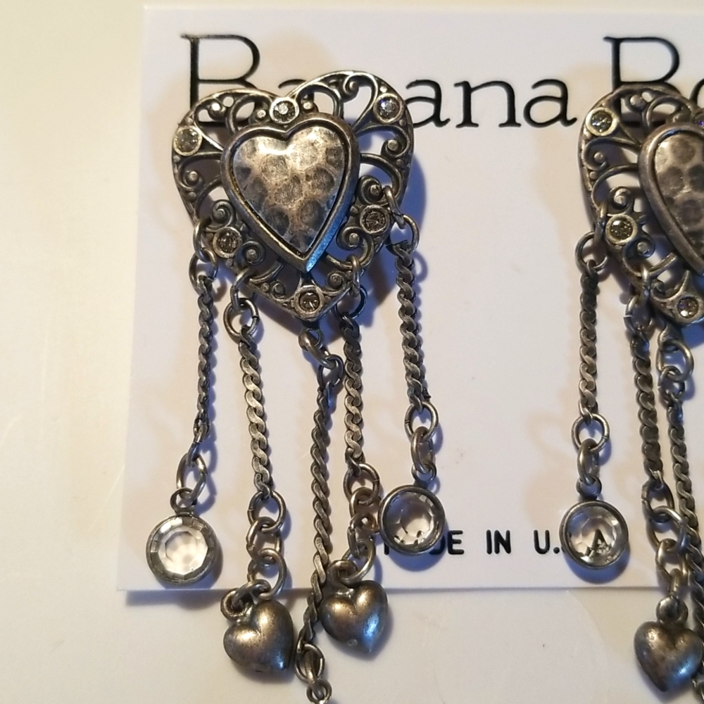 Vintage banana bob earrings